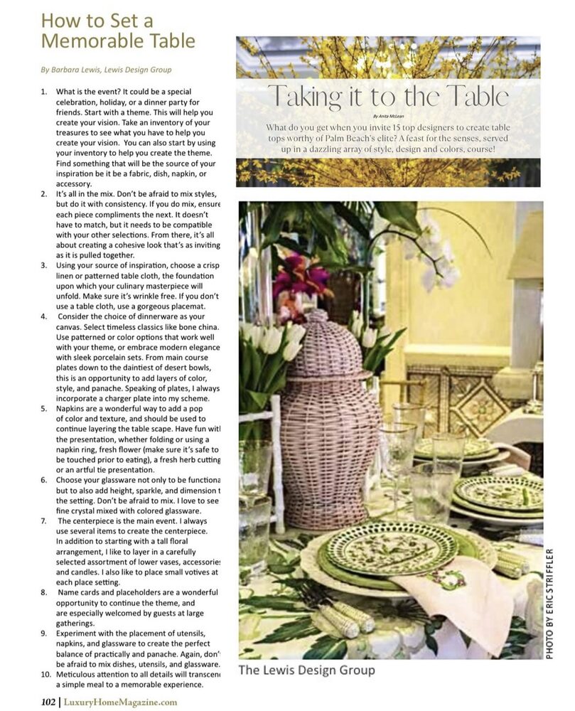 Luxury Home Magazine
